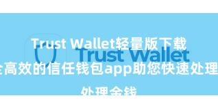 Trust Wallet轻量版下载 安全高效的信任钱包app助您快速处理金钱